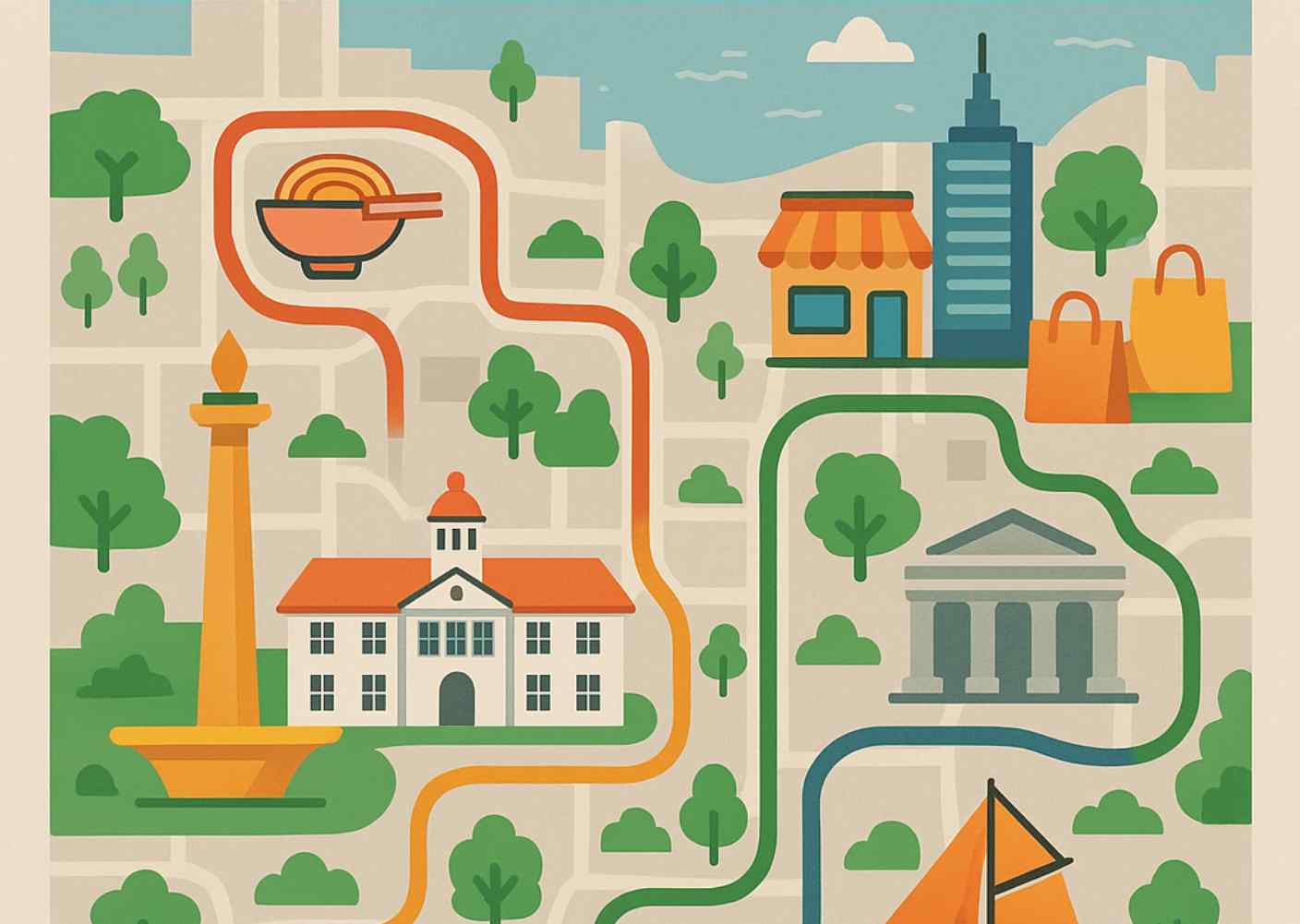 Jenis Rute Wisata yang Bisa Anda Pilih di Jakarta