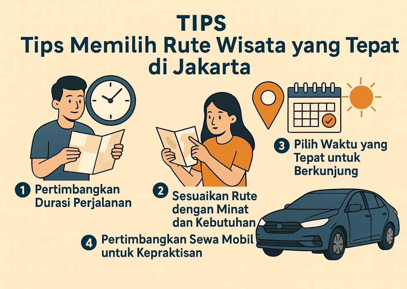 Tips Memilih Rute Wisata yang Tepat di Jakarta