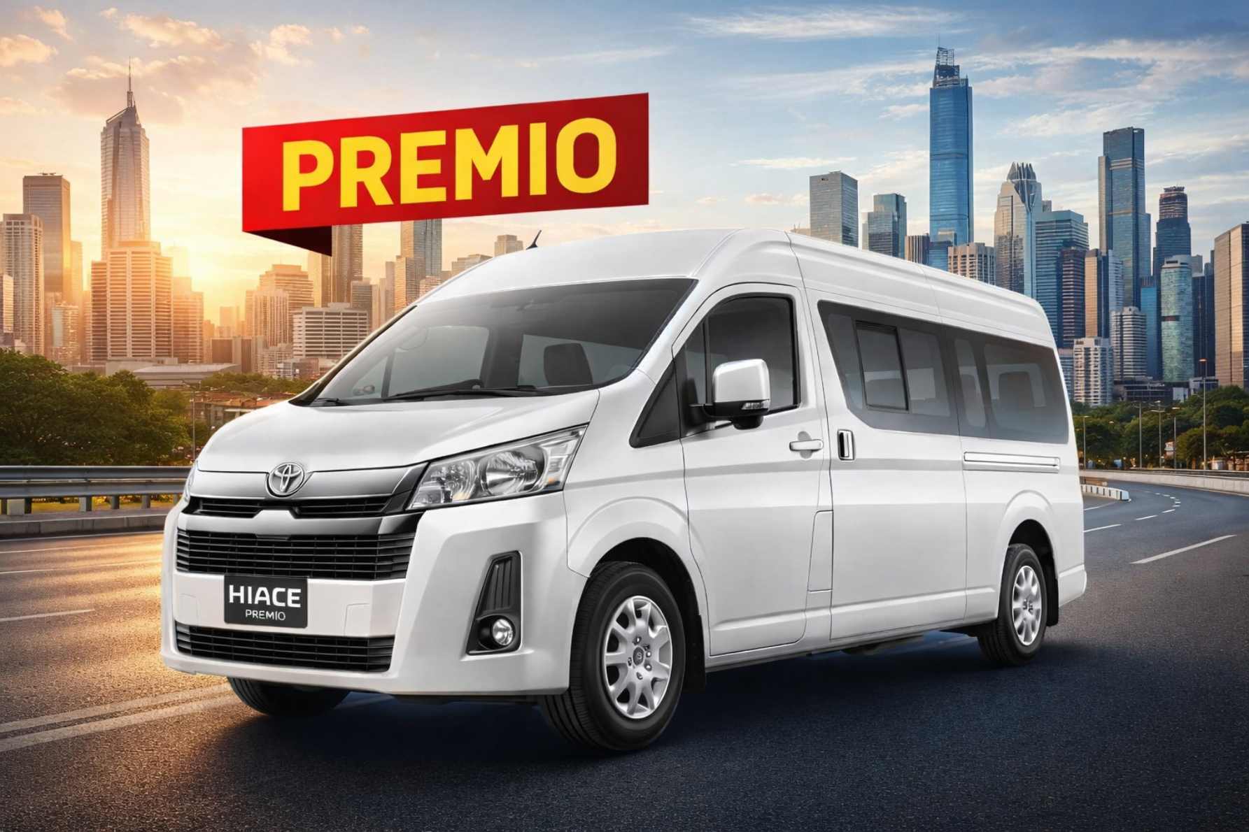 Sewa Hiace Premio Jakarta – Solusi Traveling Keluarga Besar