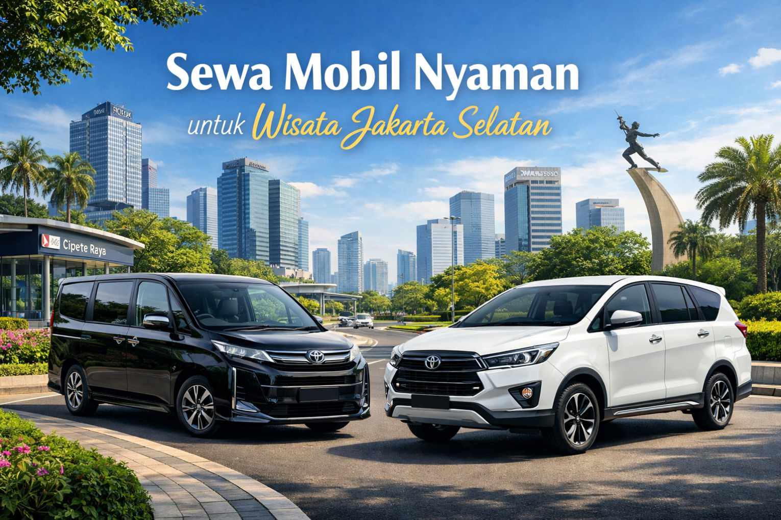 Rekomendasi Mobil Praktis untuk Wisata Jakarta Selatan