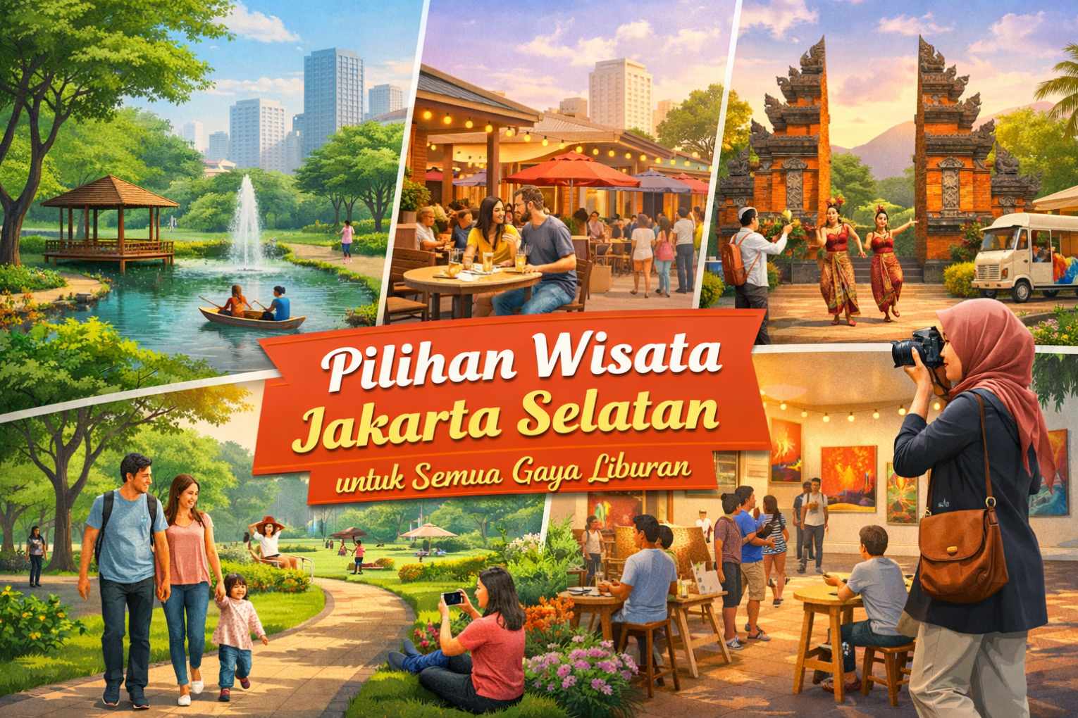 Rekomendasi Tempat Wisata Jakarta Selatan Berdasarkan Kategori