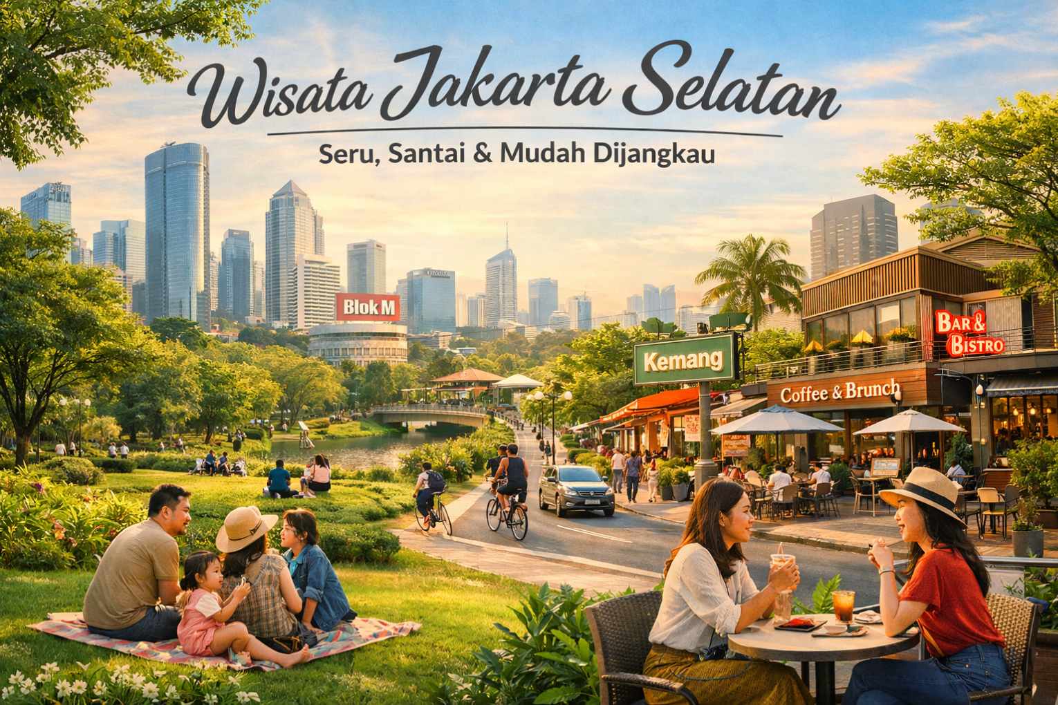 Wisata Jakarta Selatan Panduan Lengkap Tempat Seru, Gratis, hingga Itinerary Praktis