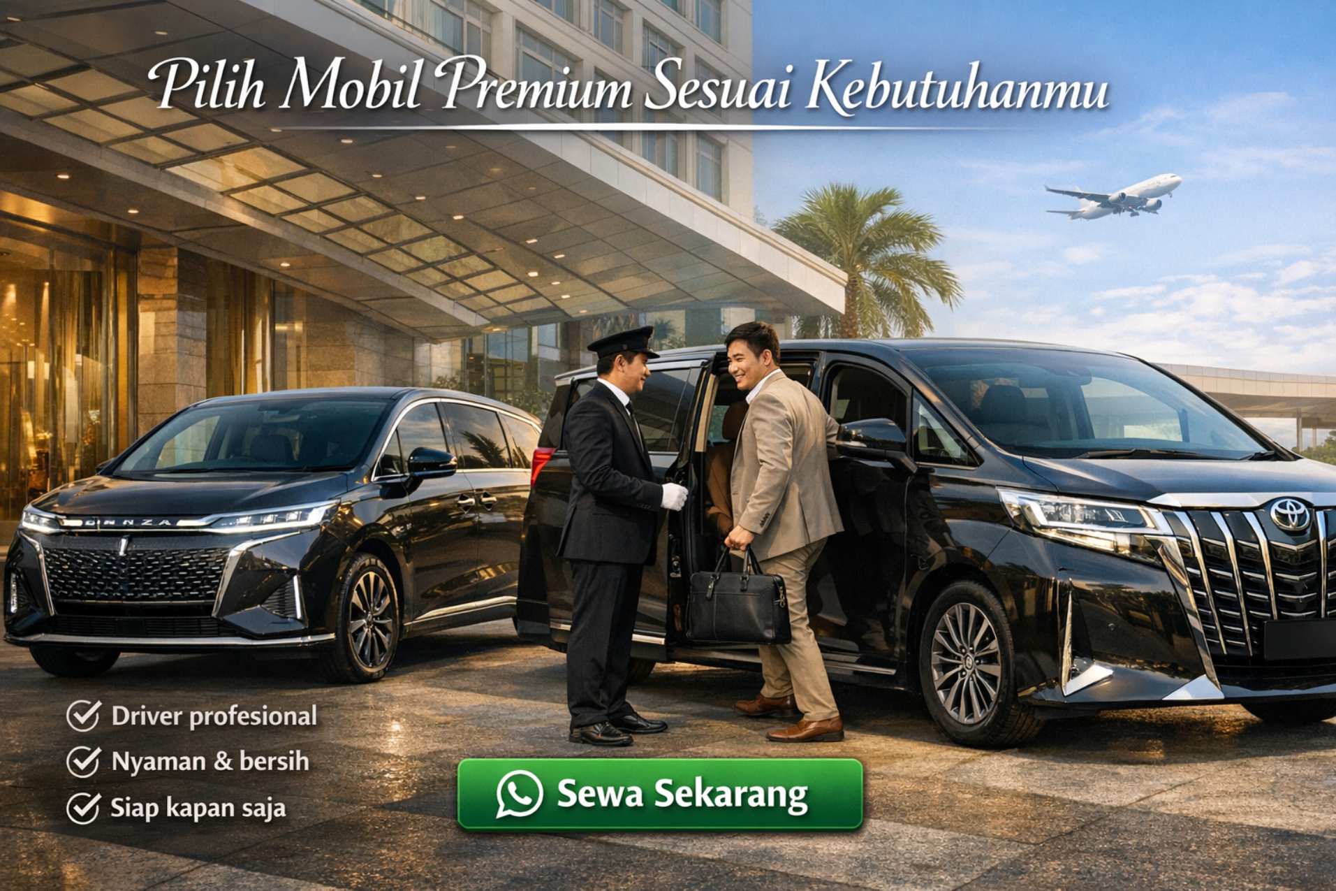 Denza D9 vs Alphard untuk Sewa