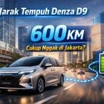 Jarak Tempuh Denza D9