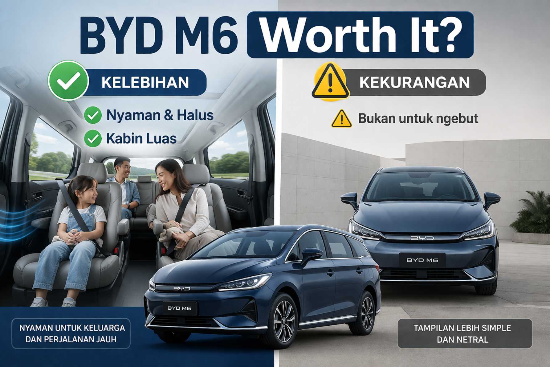 Spesifikasi BYD M6