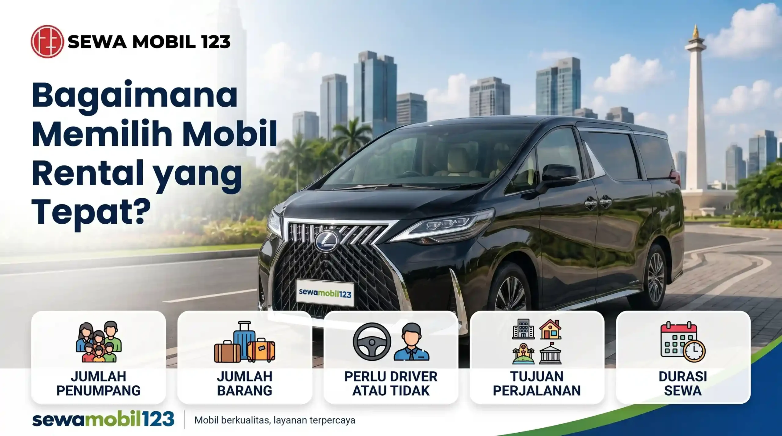 Tips memilih rental mobil Jakarta